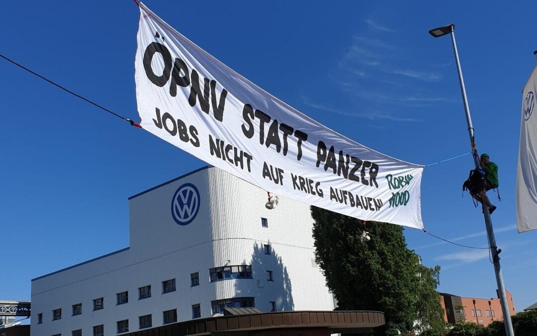 VW für uns statt für den Krieg